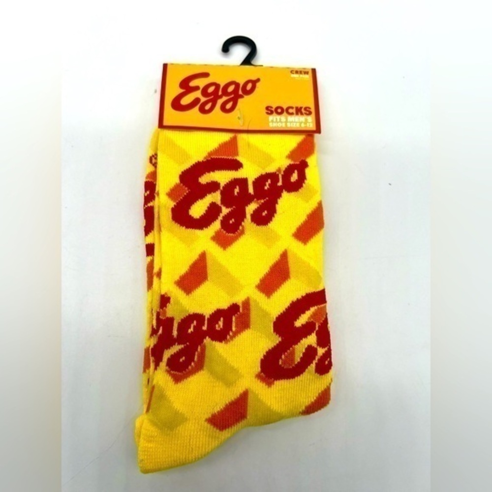 Eggo Waffle socks NWT